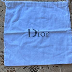 Dior Classic White Bag